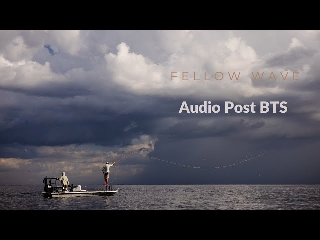 Audio Post Production BTS for Outdoors Film 3