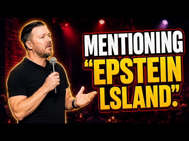 Ricky Gervais Nobody Was Ready for Ricky Gervais to Bring Up Epstein Island 💀🔥