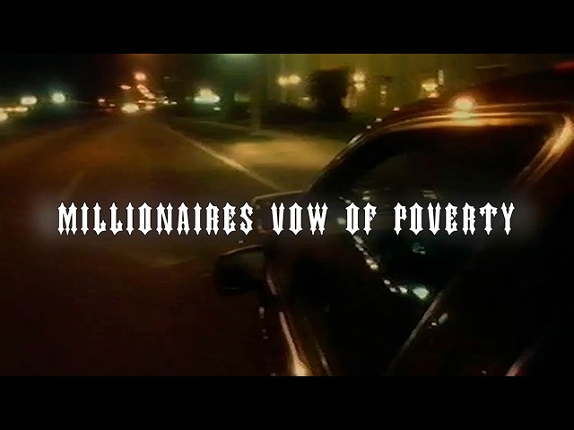 Scrim- millionaires vow of poverty (official lyric video)