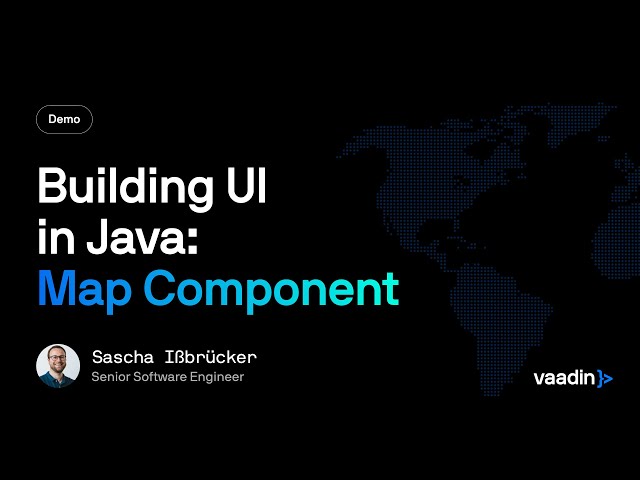 Using Clustering for Better Map Visualization in Java UIs