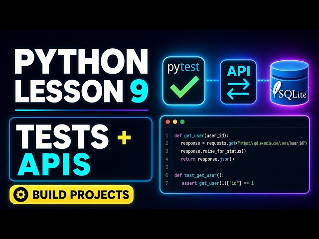 Practical Python: Object Design, Testing, APIs, and SQLite