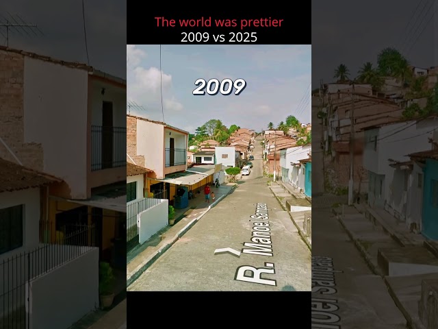 2011 vs 2025...😨 What happened here?#BeforeAndAfter #LostPlaces #ThenAndNow #nostalgia #shorts