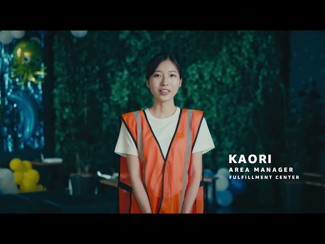 Meet Kaori and Takumi, Area Manager at a Fulfillment Center