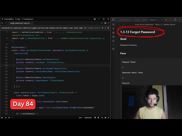🔴 Day 84 of Learning Advance Backend And System Design (Live Coding)