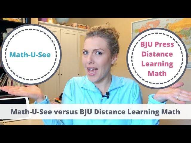 Math U See versus BJU Distance Learning Math
