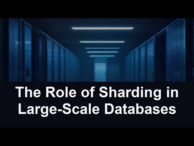 The Role of Sharding in Large-Scale Databases