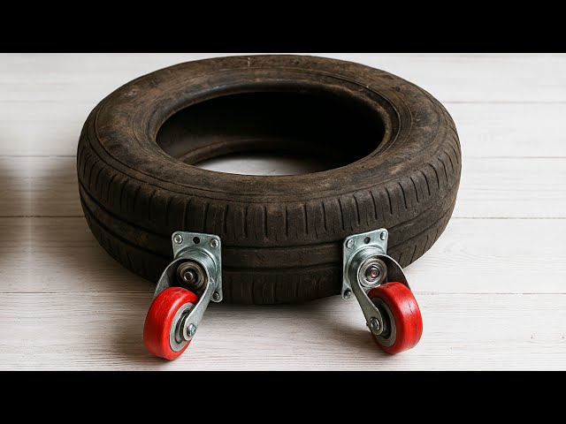 Never Throw Away Your Old Tires! Make an Amazing Tool with Your Own Hands!