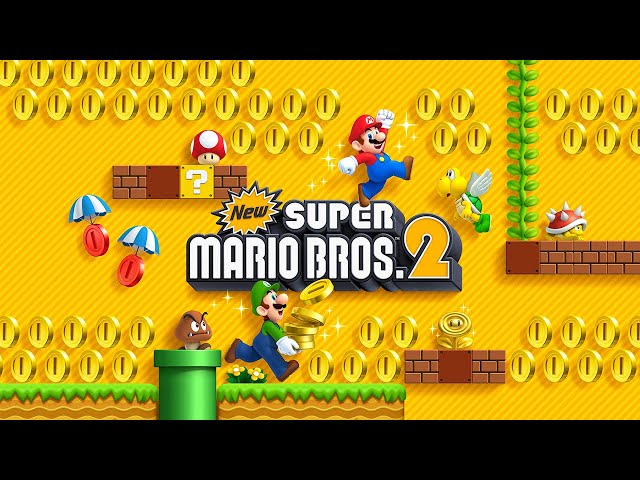 New Super Mario Bros  2 - Complete Walkthrough (100%)