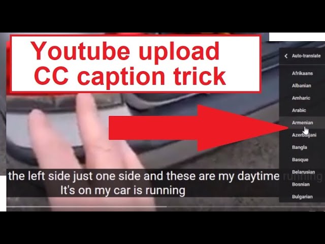 Youtube CC caption subtitles: how to force ON for new upload