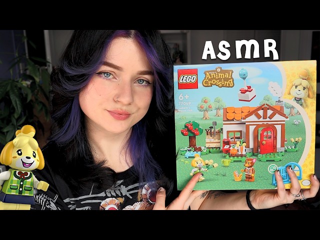[ASMR] Cozy Animal Crossing LEGO Set Building 🧩 Whispering, Clicky Sounds
