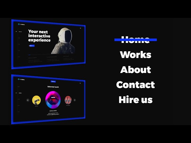 Creative 3D Website Using HTML CSS and JavaScript | 3d Portfolio Website Tutorial