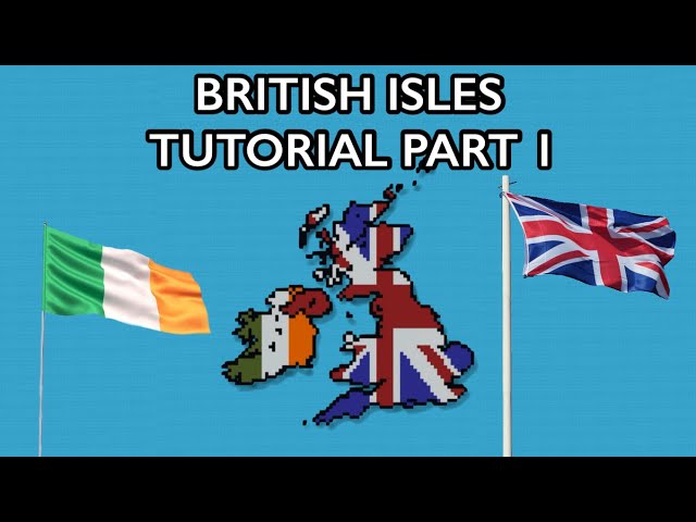British Isles - Medium Scale World Flag Map Tutorial [Part 1] [Minecraft]