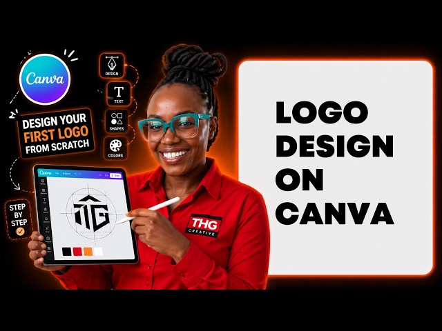 How to Design a Logo on Canva for the First Time | Canva Logo Design Tutorial for Beginners in Kenya
