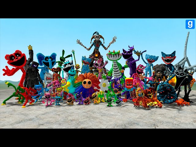 I Found All Poppy Playtime Monsters All Chapter In Garry's Mod!