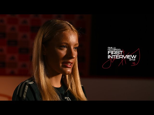 EXCLUSIVE FIRST INTERVIEW | Smilla Holmberg on fulfilling dream to play for Arsenal