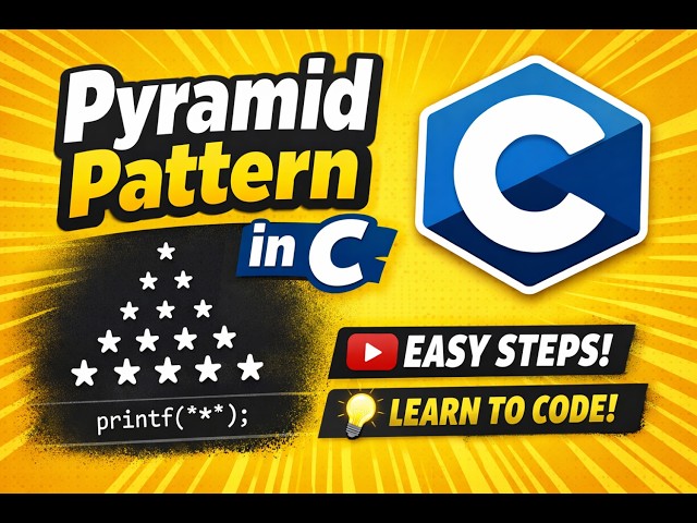 Struggling with Patterns? Learn Pyramid Program in C Now!