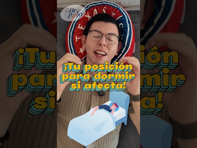 la MEJOR posición para DORMIR!! 😴 más en IG #medicina #sabiasque #curiosidades