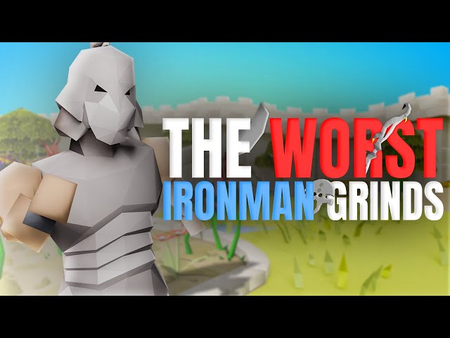 The WORST Ironman PVM Grinds In OSRS
