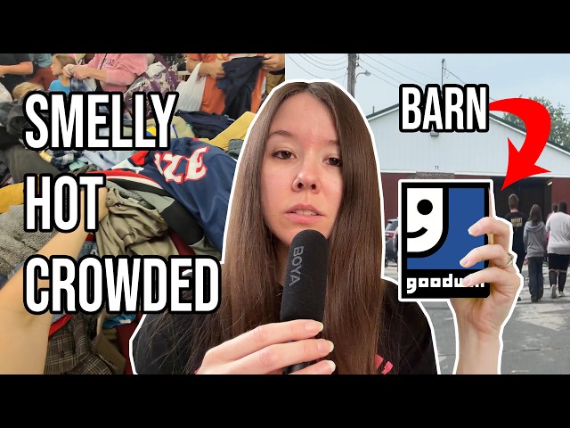 Scrounging at the WORST Goodwill Outlet Ever