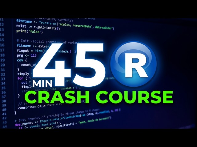 Crash course: R Programming in 45 minutes