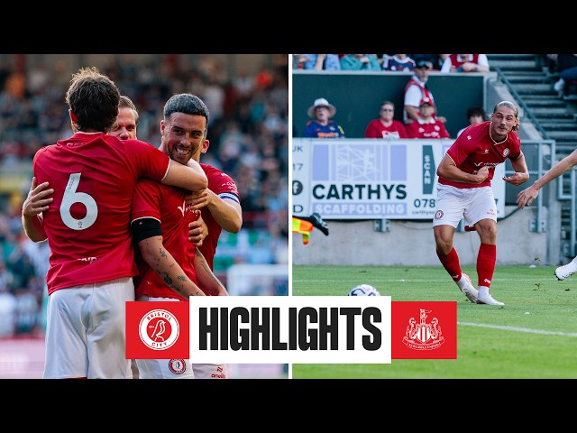Bristol City 4-1 Newcastle United | Highlights