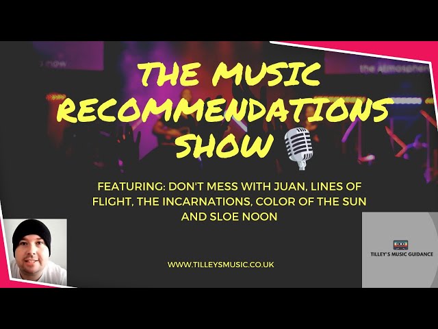The Music Recommendation Show. Unsigned, Independent, and Upcoming Musicians. Episode 17