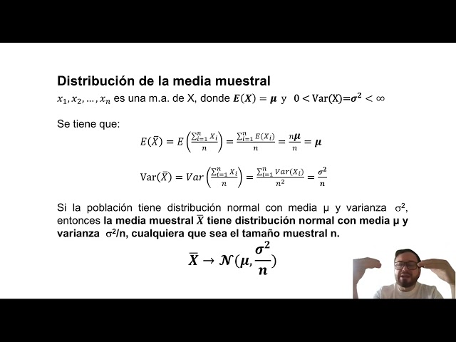SAMPLING DISTRIBUTION OF THE MEAN AND CENTRAL LIMIT THEOREM