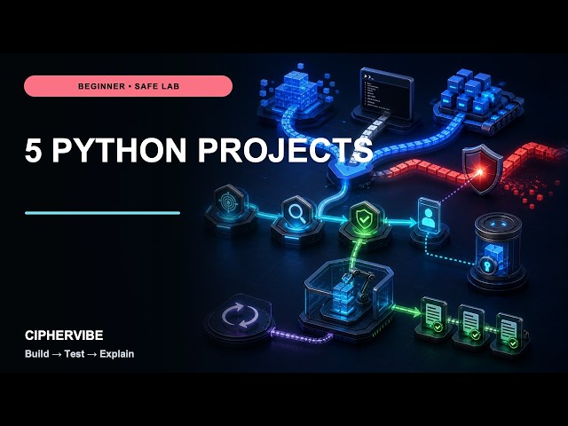 Python Cybersecurity Projects That Actually Build Your Portfolio