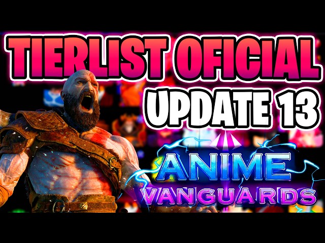 THE BEST UNITS in ANIME VANGUARDS | TIERLIST #roblox