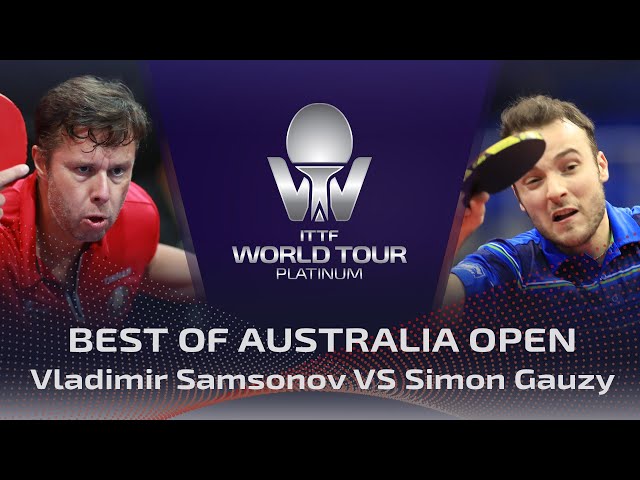 FULL MATCH - Vladimir Samsonov vs Simon Gauzy (2017) | BEST of Australia Open