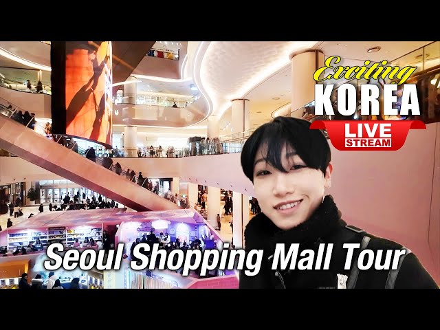 Live Korea Travel | Walking tour Seoul | Jamsil Lotte World Shopping Mall Tour | Seoul Walk Vlog