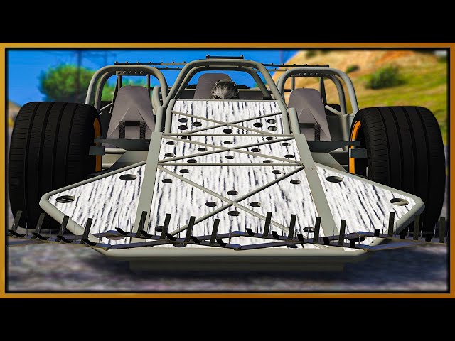 Juego de rol de GTA 5: EL COCHE CON MOTOR A REACCIÓN Y RAMPA DESTRUIRÁ POLICÍAS | RedlineRP