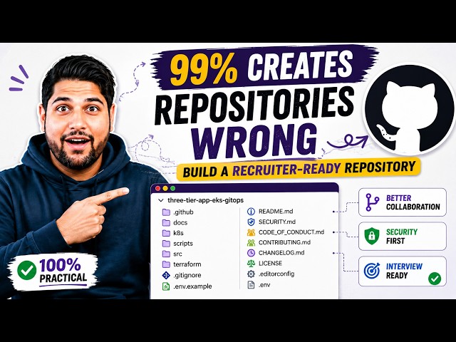 How Professional DevOps Engineers Actually Set Up GitHub Repositories