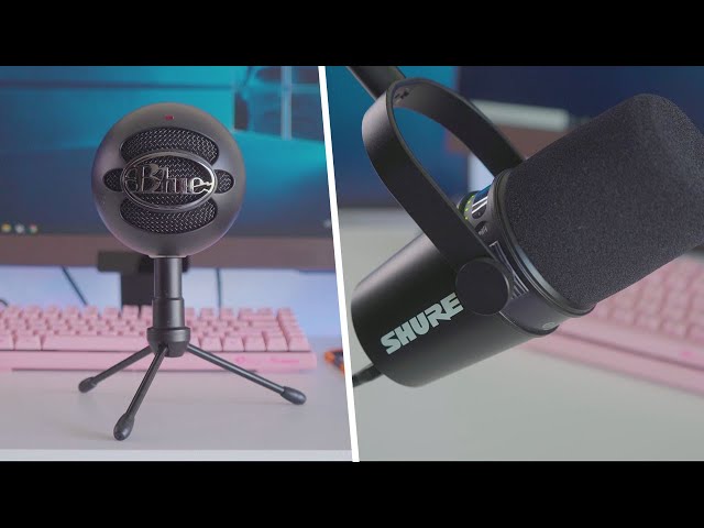 $75 Microphone vs. $300 Microphone (USB) | Snowball ICE vs. Shure MV7