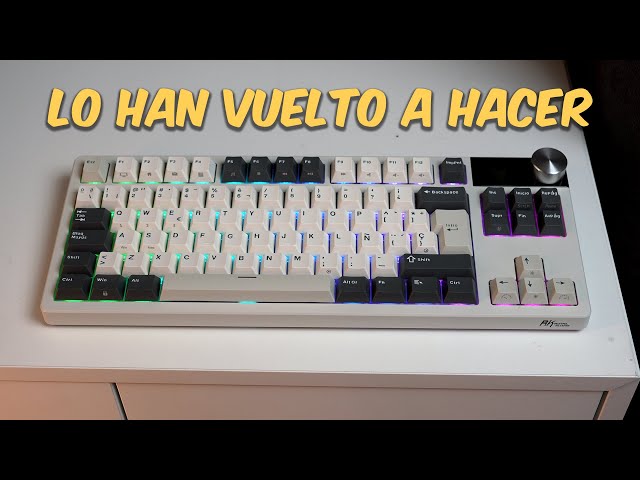 The new BEST value mechanical keyboard ISO Spanish layout? Royal Kludge S85 Review