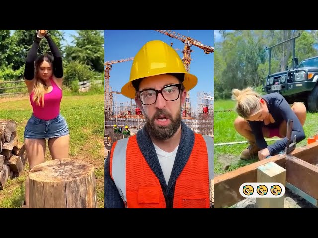 Total Idiots at Work Caught on Camera | Best construction fails compilation 2025