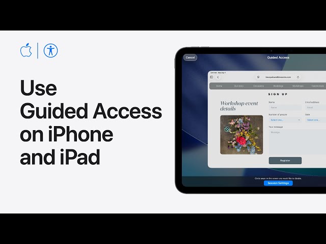 How to use Guided Access on iPhone and iPad | Apple Support