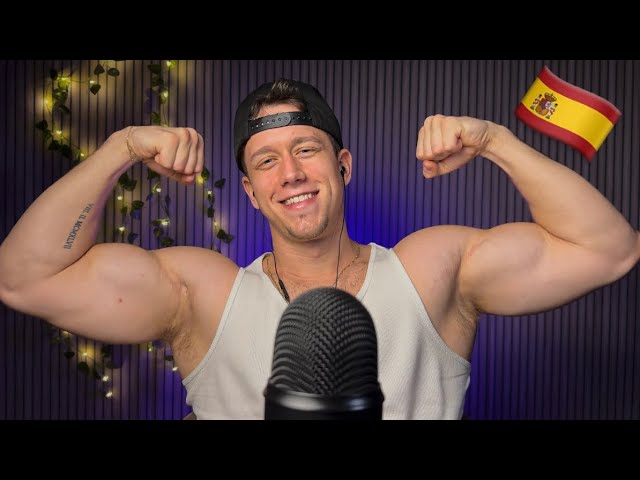 ASMR in Spanish | Trigger words en español (male whispers)