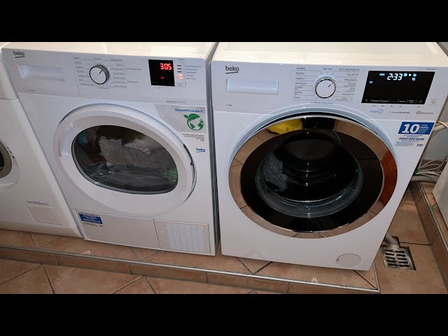 Beko washing and drying together