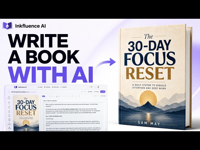 How to Write a Non-Fiction Book With AI | Inkfluence AI