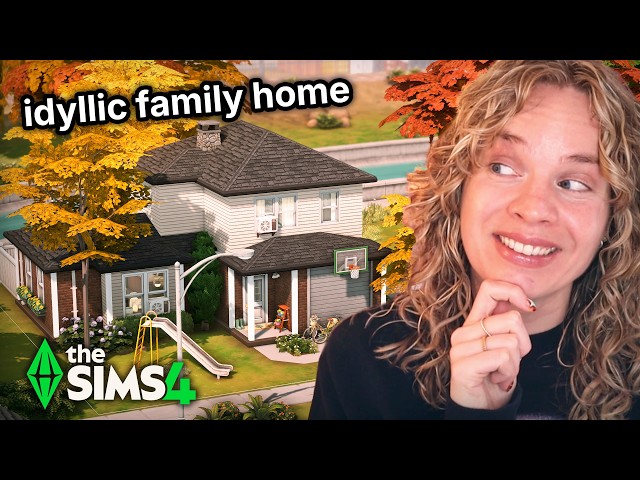 I Built The Perfect Autumnal Family Home in The Sims 4