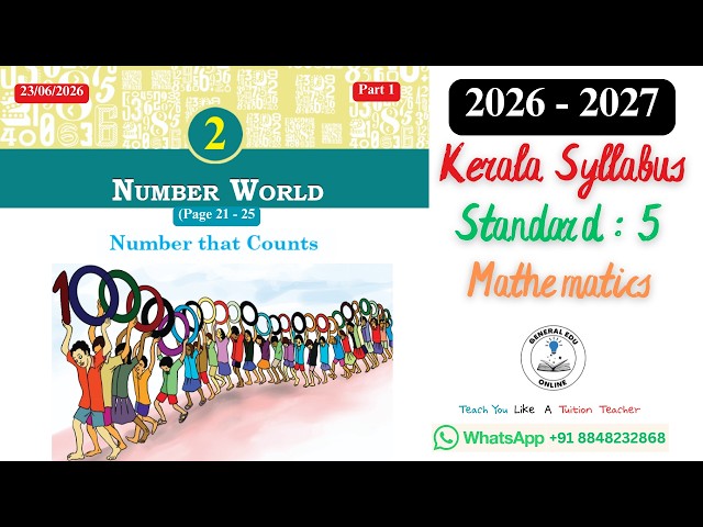 Class 5 Maths Unit 2 Number World (Page 21 - 25)