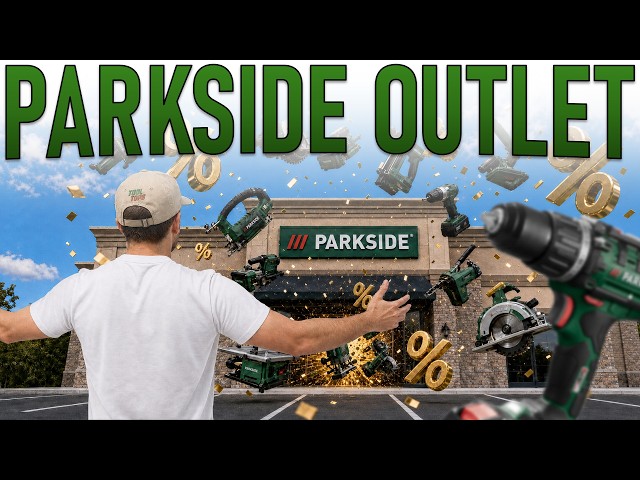 I visited the ONLY PARKSIDE OUTLET in the WORLD in HUNGARY!