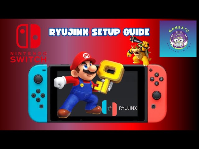 Ryujinx Switch Emulator – Play Nintendo Switch Games on PC! (FULL Setup Guide + Gameplay)