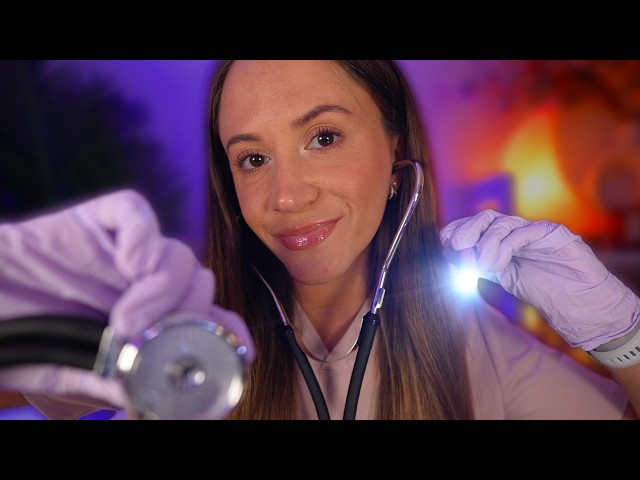 Night Nurse ASMR Cranial Nerve Exam (you’re very sleepy..)
