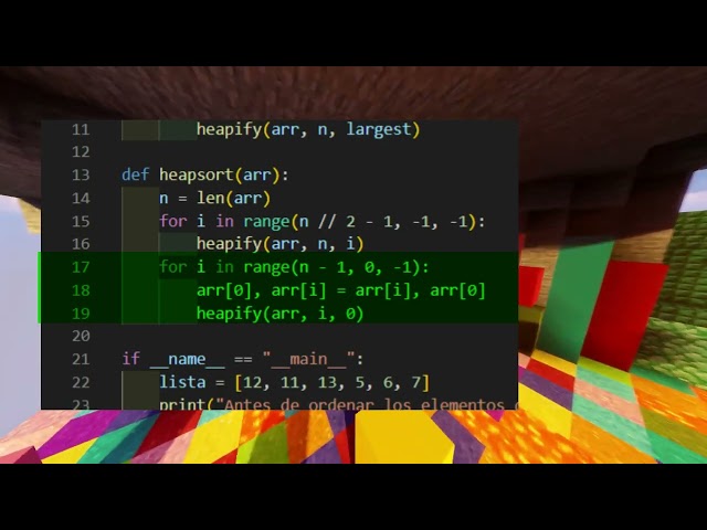 Explicacion del heap sort