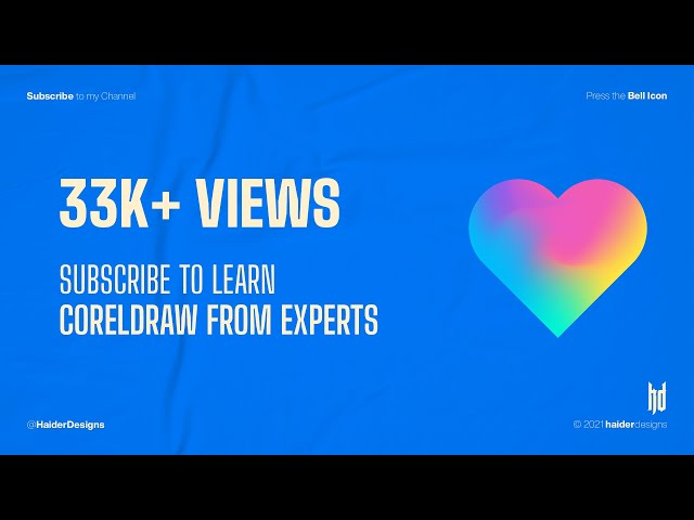 How to create a Heart in CorelDraw 2020