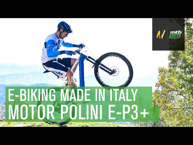Polini E-P3+, the engine for ebikes "made in Italy" #PineMission