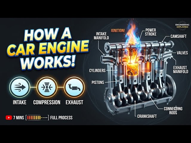 Car Engine Explained: How It Works Under the Hood