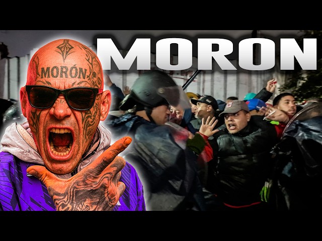 CATCH UP WITH THE POLICE AND DISCONTROL THEM IN THE MORON BARRA BRAVA 🇦🇷